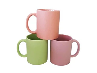 Cana din ceramică cu sublimare a suprafeței mate de 11 oz
